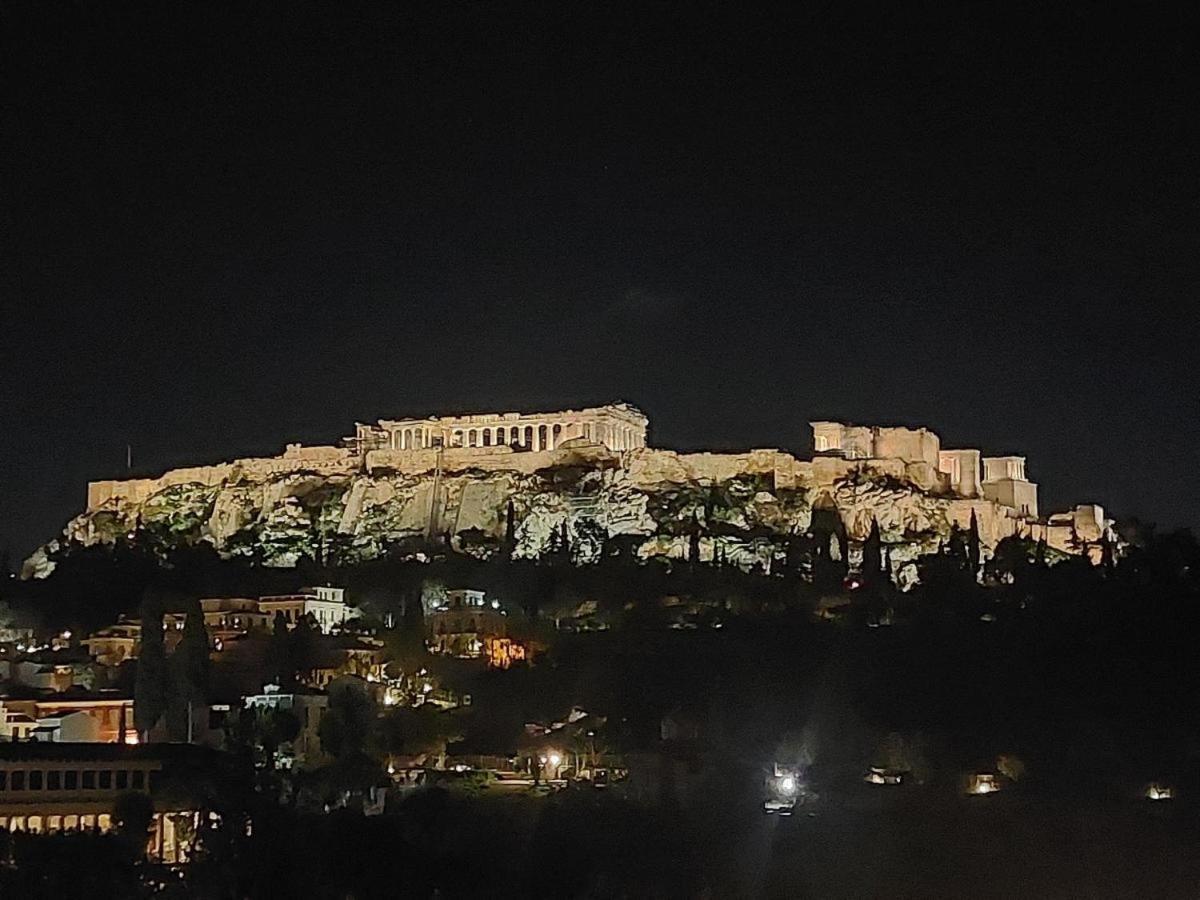 Agora Vista Acropolis Atenas Exterior foto